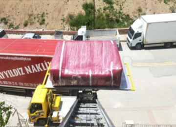 Parça asansörlü taşıma