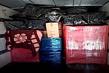 istiflenmiş ev eşyalarımız